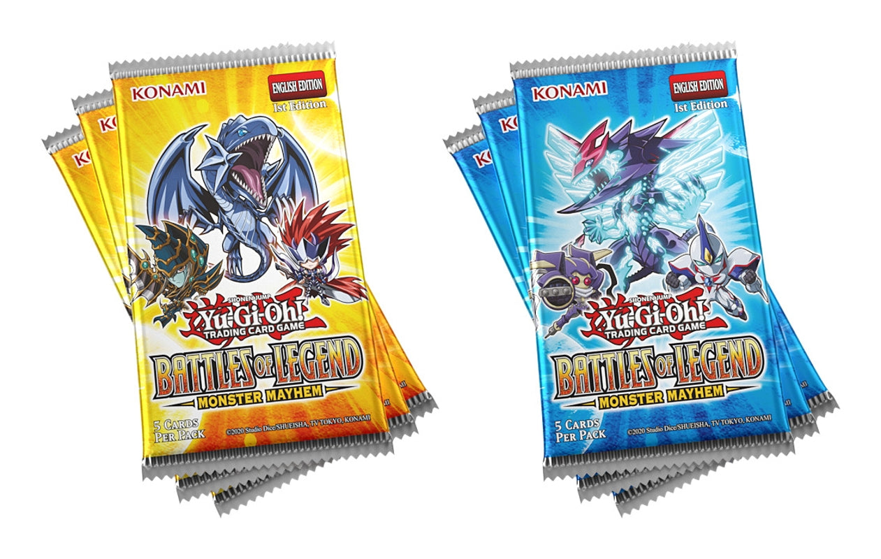 Yu-Gi-Oh! JCC - Pack de 3 Boosters Batailles de Légende : Le Tumulte des Monstres (Blister cartonné)