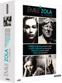 Émile Zola au cinéma : Thérèse Raquin + La bête humaine + Gervaise + Nana [DVD]
