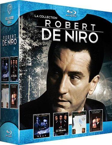 La Collection Robert De Niro - Il était une fois en Amérique + Les affranchis + Heat + Mission [Blu-ray]