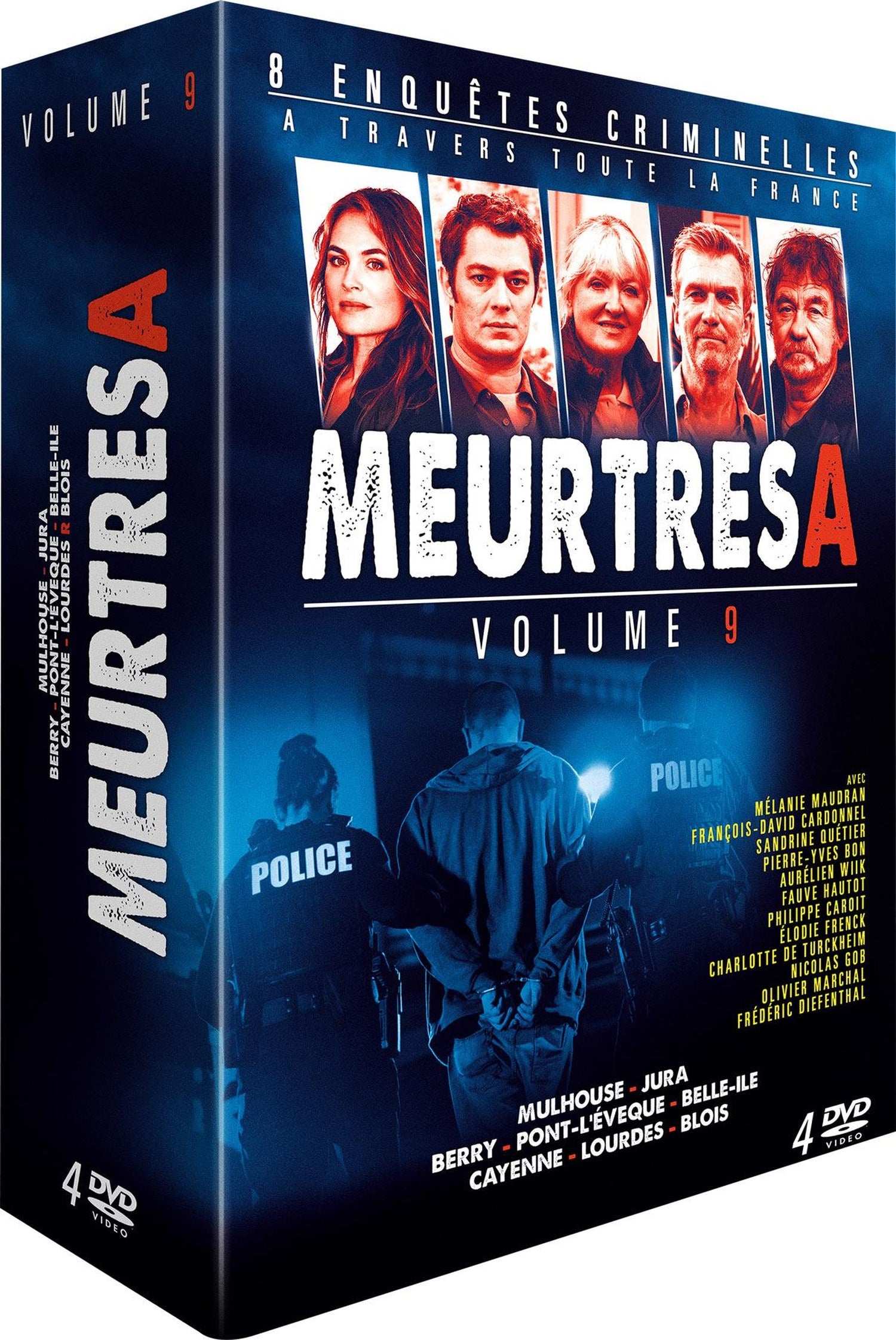 Meurtres à ... - Intégrale - Volume 9 [DVD]
