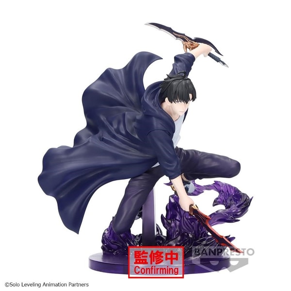 Solo Leveling Espresto - Excite Motions - Sung Jinwoo Statue 13cm - flash vidéo