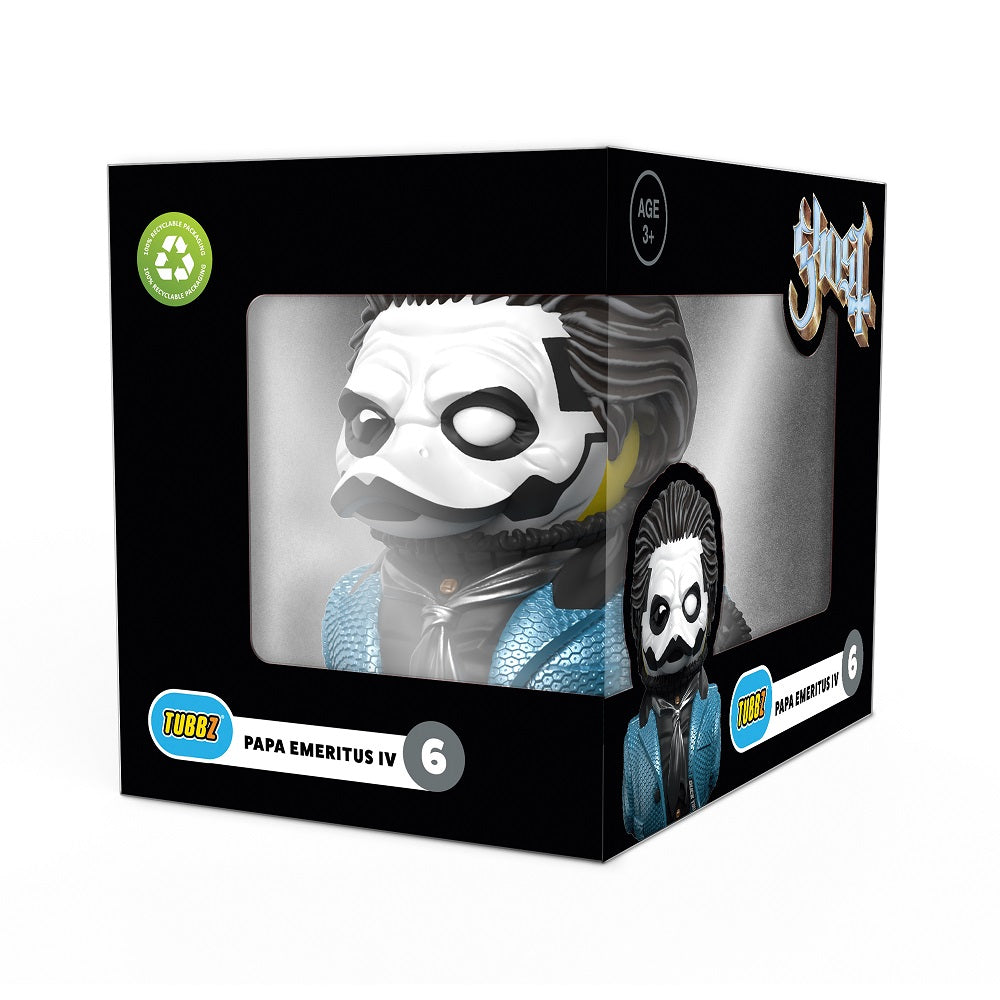 Numskull - Best of TUBBZ Boîte Canard de bain - Ghost - Papa Emeritus IV - 9cm - flash vidéo