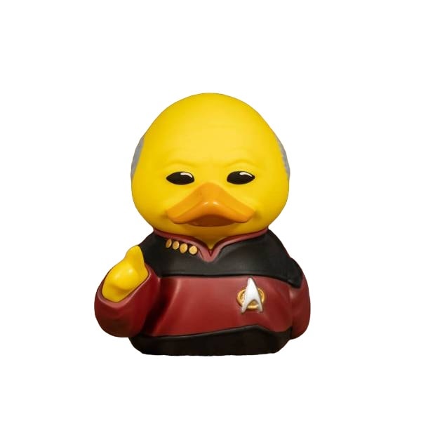 Best of TUBBZ Boîte Canard de bain - Star Trek - Jean-Luc Picard - 9cm - flash vidéo