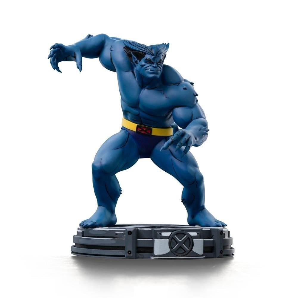 Iron Studios - BDS Art Scale 1/10 - Marvel - X-Men - Le Fauve Statue 19cm - flash vidéo