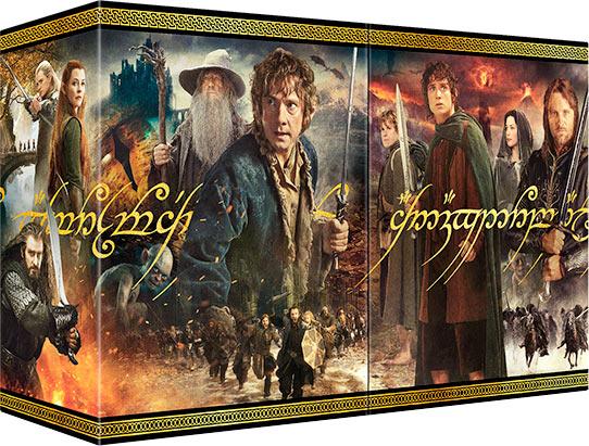 La Terre du Milieu - Coffret trilogie Le Hobbit + trilogie Le Seigneur des Anneaux [4K Ultra HD]