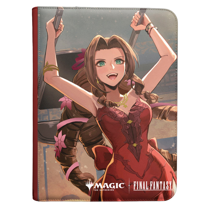 Ultra Pro - Magic: The Gathering - Final Fantasy - Classeur PRO-Binder à fermeture éclair haut de gamme à 9 pochettes Aerith Gainsborough