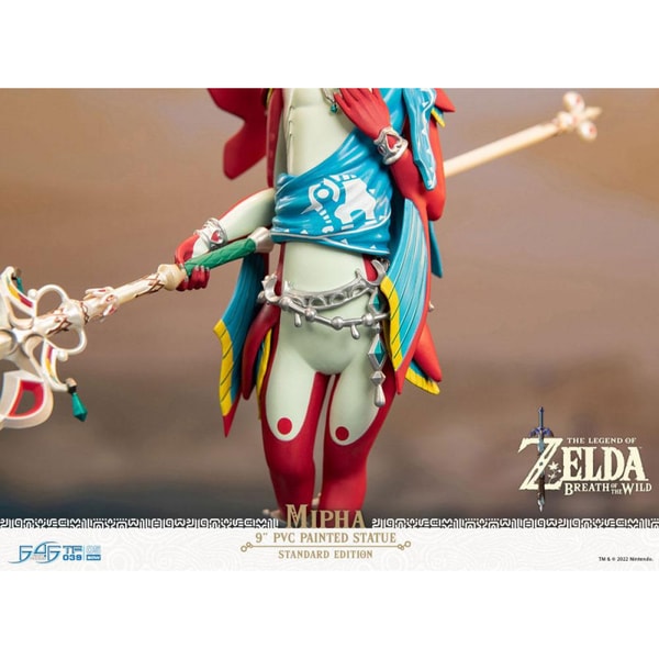 First 4 Figures - The Legend of Zelda : Breath of the Wild - Mipha Statue Edition Standard 21cm - flash vidéo