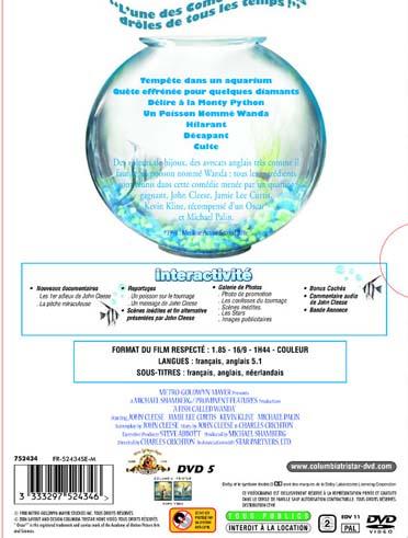 Un poisson nommé Wanda [DVD]