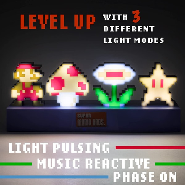 Nintendo - Super Mario - Lampe Icons Super Mario Bros. - flash vidéo