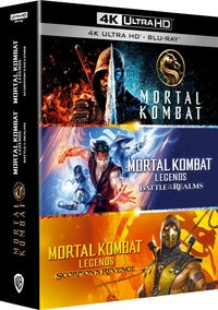 Mortal Kombat (2021) + Mortal Kombat Legends : Scorpion's Revenge & Battle of the Realms [4K Ultra HD]
