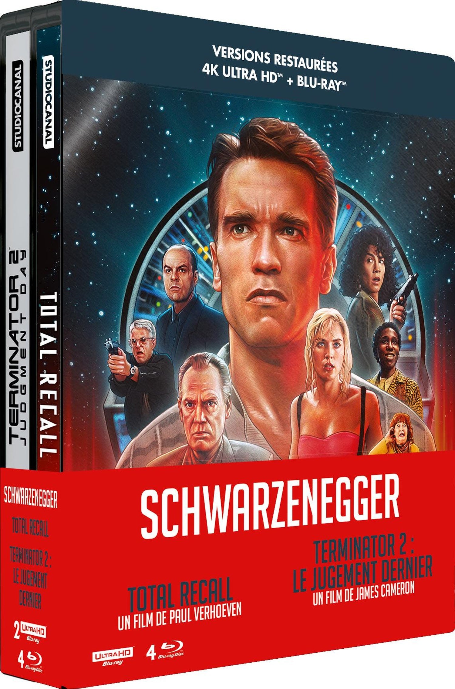 Total Recall + Terminator 2 [4K Ultra HD]
