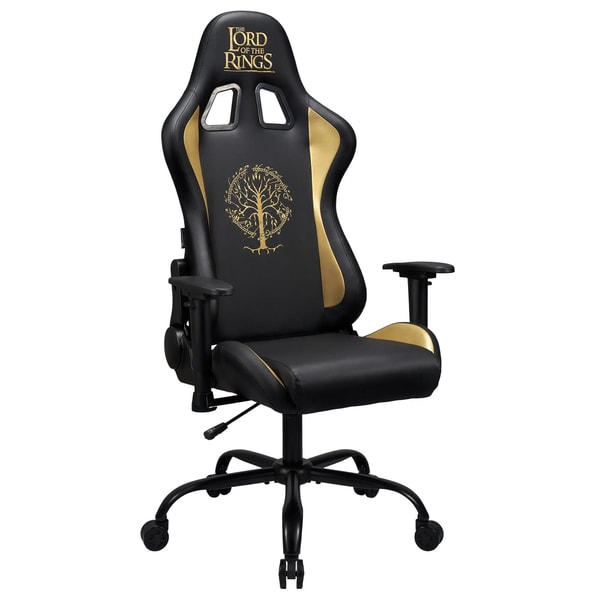 Subsonic - Le Seigneur des anneaux - Chaise Gaming Pro Noire et Or - flash vidéo