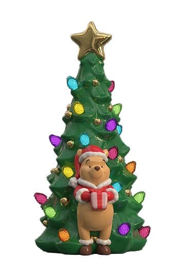 Disney Sapin de Noël en céramique avec lumières Winnie l'ourson 15 cm