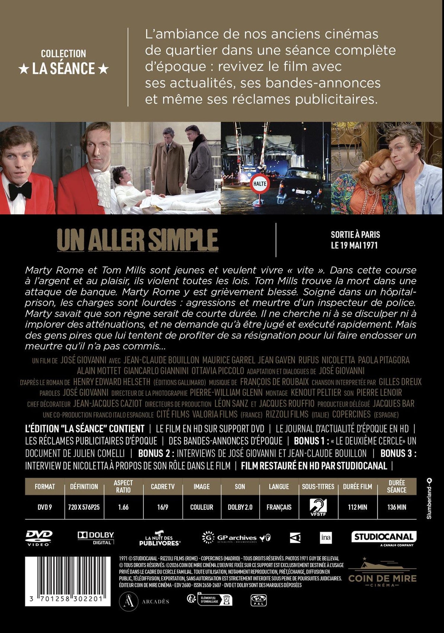 Un aller simple [DVD]