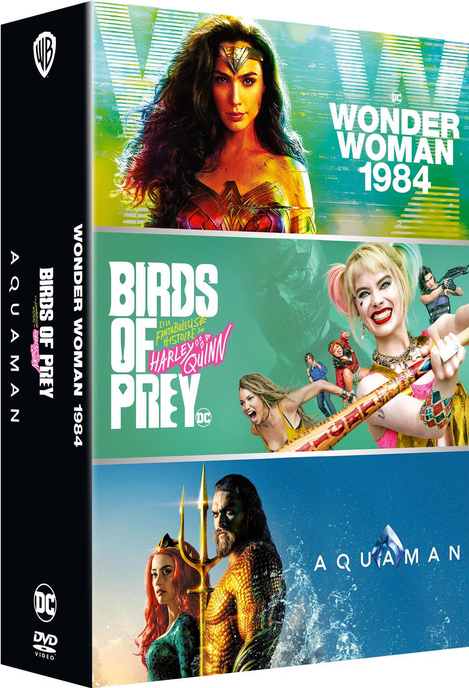 Aquaman + Birds of Prey + Wonder Woman 1984 [DVD]
