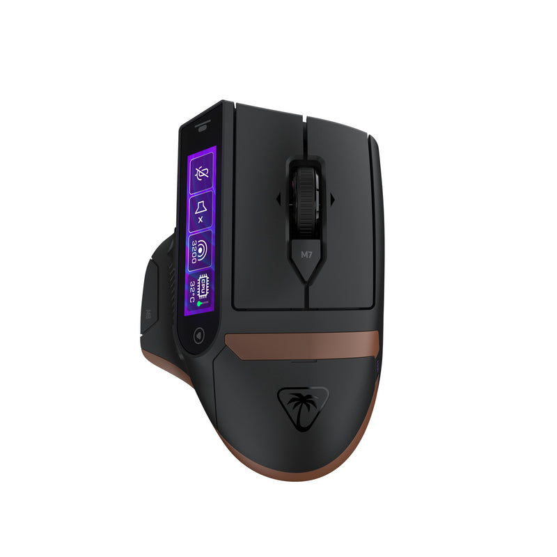Turtle Beach - Souris de jeu sans fil Command Series MC7, noire
