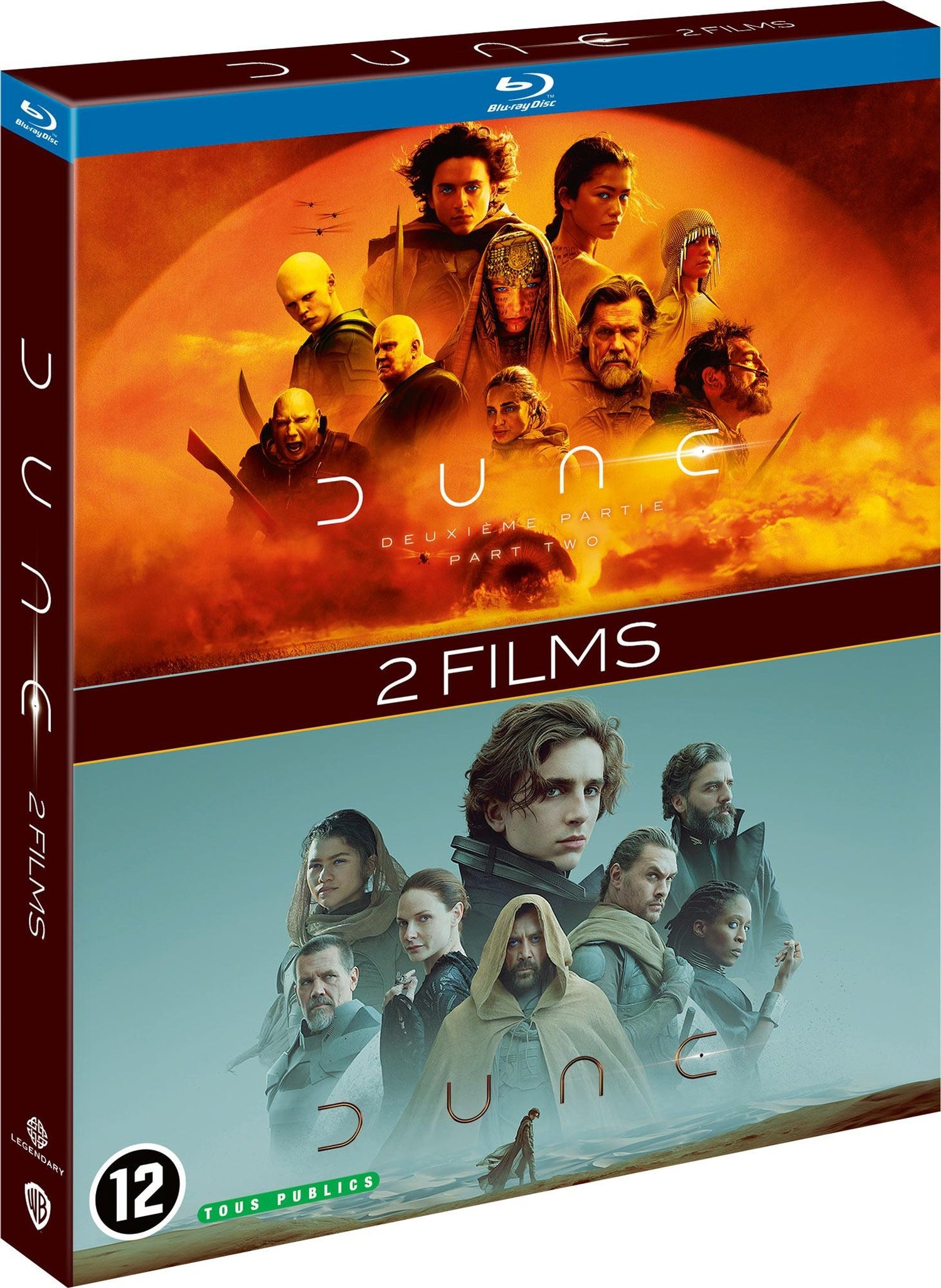 Dune + Dune : Deuxième partie [Blu-ray]