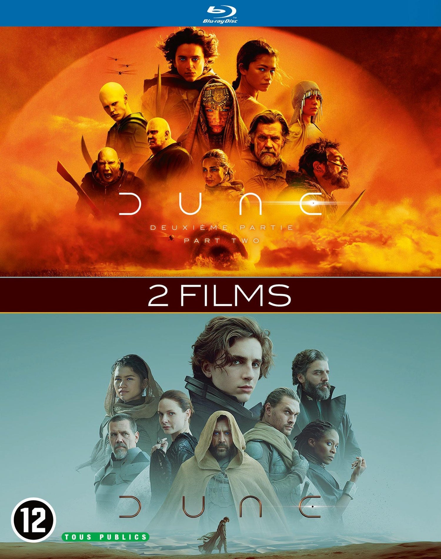 Dune + Dune : Deuxième partie [Blu-ray]