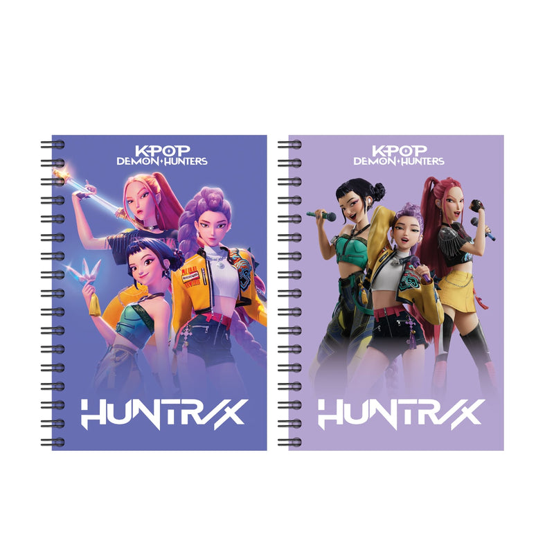 K-Pop Demon Hunters - Carnet de croquis B5 à spirales 105 feuilles