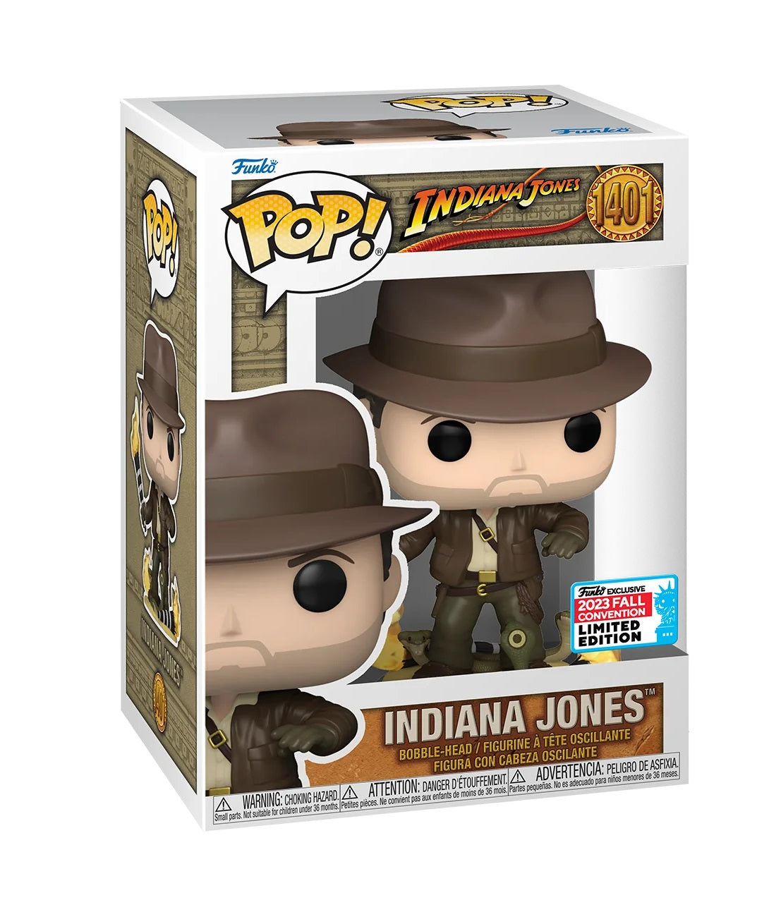 Funko Pop! Movies: Raiders of the Lost Ark - Indiana Jones (with Snakes)
