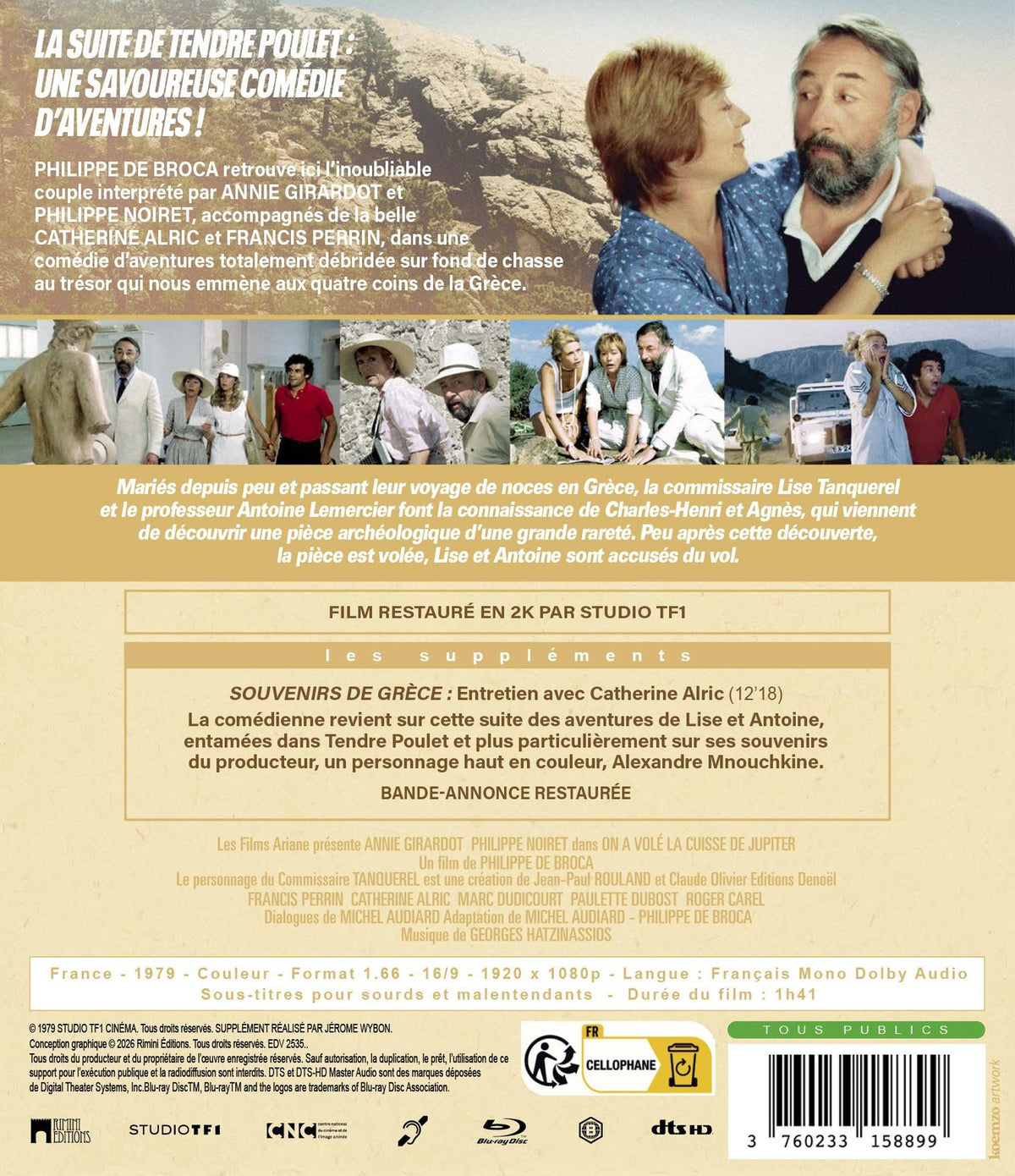 On a volé la cuisse de Jupiter [Blu-ray]