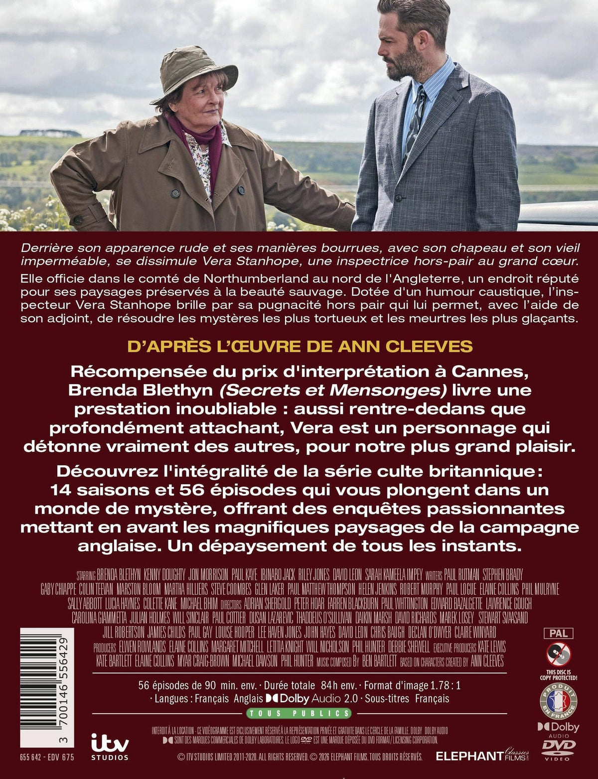 Les Enquêtes de Vera - L'Intégrale - Saisons  1 à 14 [DVD]