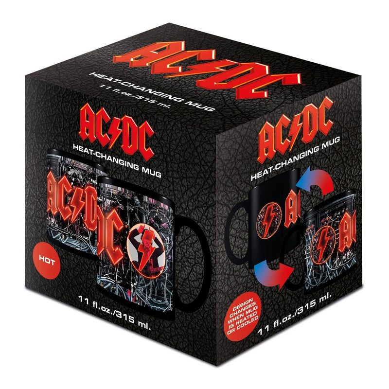 AC/DC - Mug thermoréactif 315ml "Power Up"