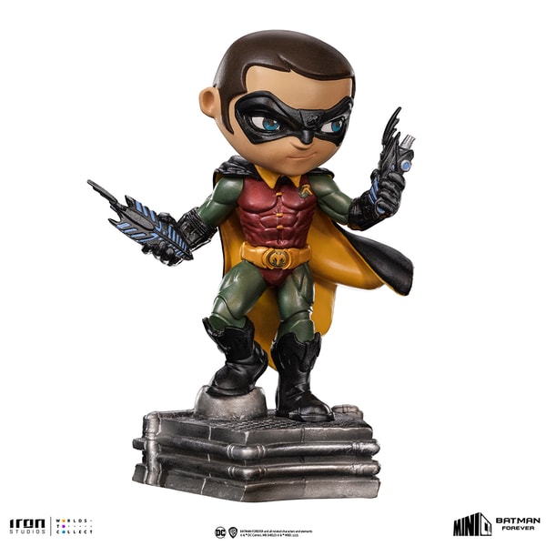 Iron Studios - MiniCo - DC Comics - Batman Forever - Robin Statue 15cm - flash vidéo