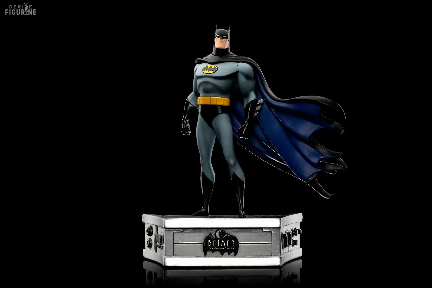 Iron Studios - Arts Scale 1/10 - DC Comics - Batman: The Animated Series - Batman Statue 24cm - flash vidéo