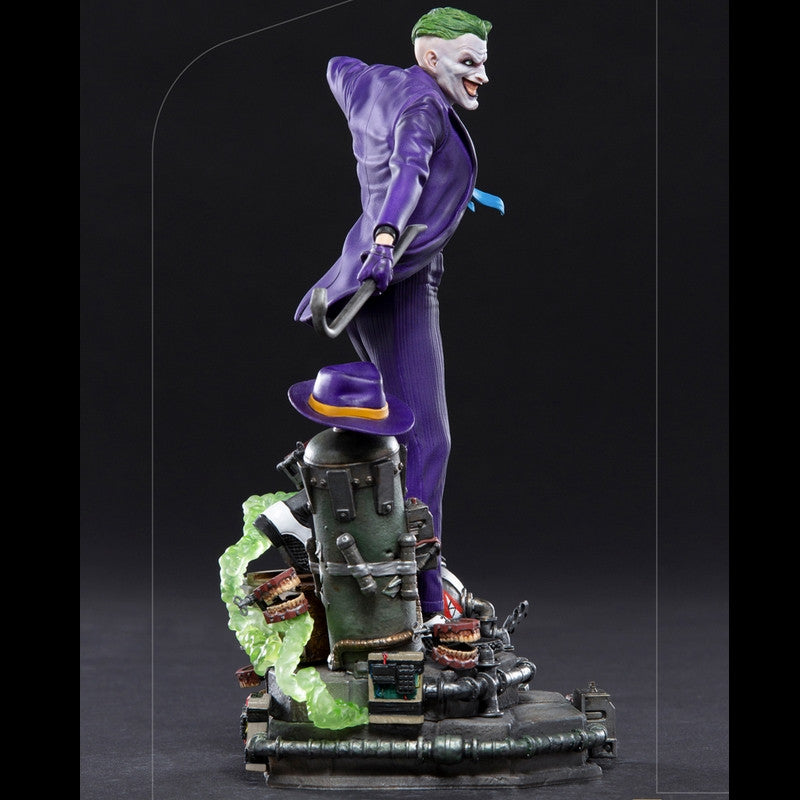 Iron Studios - Deluxe Arts Scale 1/10 - DC Comics - The Joker Statue 23cm - flash vidéo