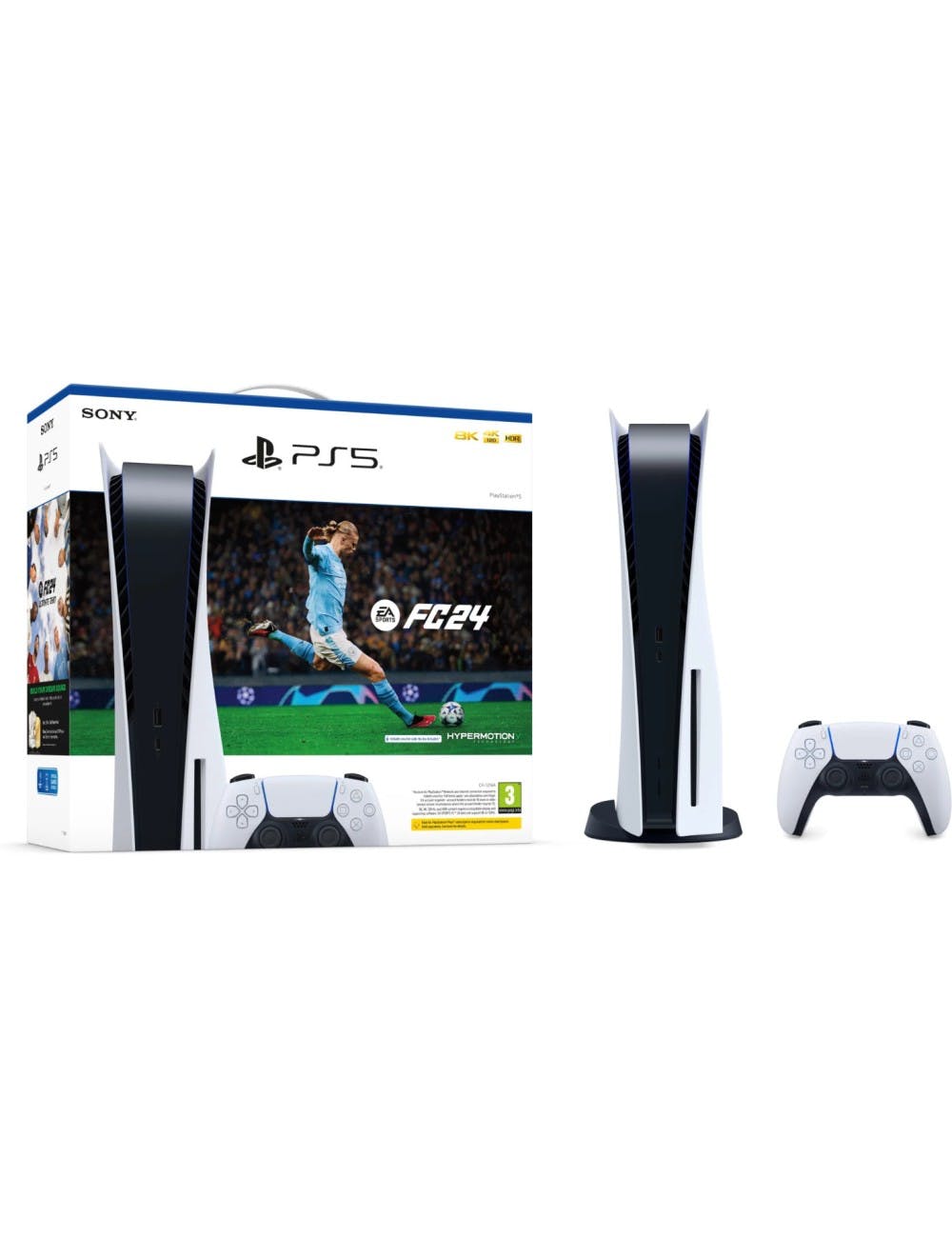 PlayStation 5 White + EA Sports FC 24 Voucher