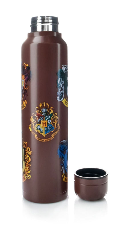 Harry Potter - Bouteille d'eau en métal slim "Blasons" 530ml
