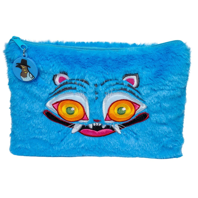 KPop Demon Hunters - Étui à crayons en peluche Derpy le tigre