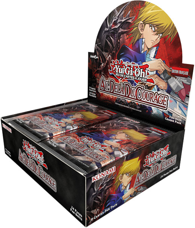 Yu-Gi-Oh! JCC - Display de Pack de Booster Au-Delà du Courage (24 Boosters)