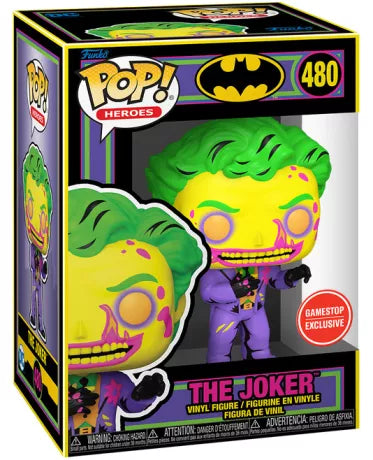 Funko Pop! & Tee: Dceased - The Joker (Blacklight) - S - flash vidéo