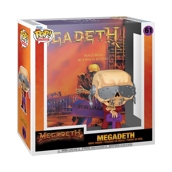 Funko NEWPop! Albums: Megadeth - Peace Sells... but Who's Buying? - flash vidéo