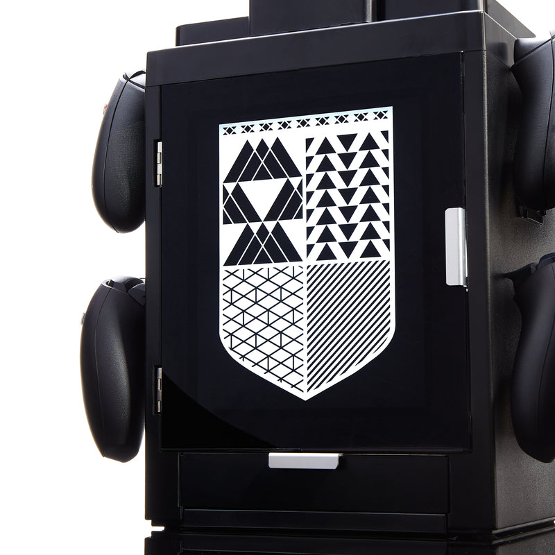 Numskull - Meuble de rangement lumineux inspiré du logo de Destiny pour gamer