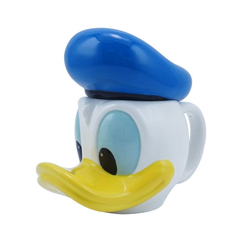 Disney - Mug 3D avec couvercle Donald Duck