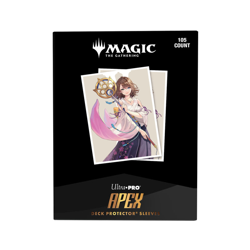 Ultra Pro - Magic: The Gathering - Final Fantasy - Pochettes de protection APEX Deck Yuna, Grand Invokeur 105p.