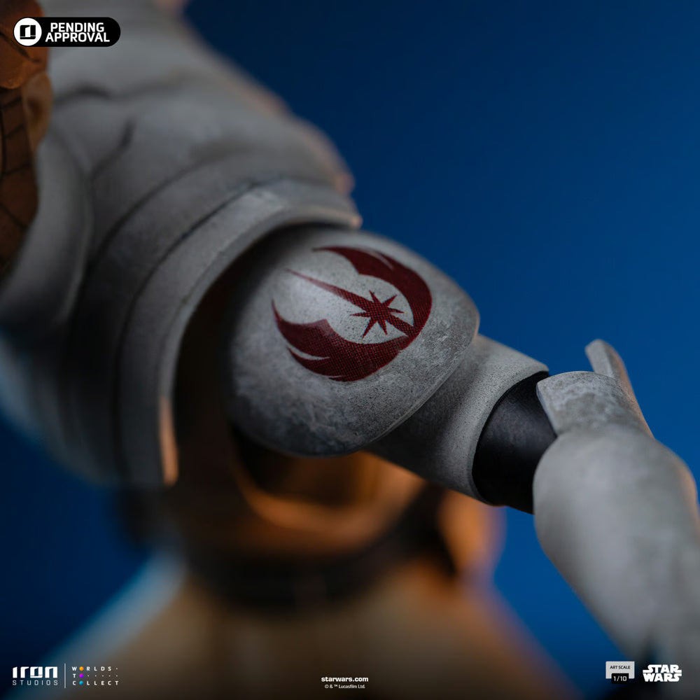 Iron Studios - Art Scale 1/10 - Star Wars : The Clone Wars - Obi-Wan Kenobi Statue 27cm