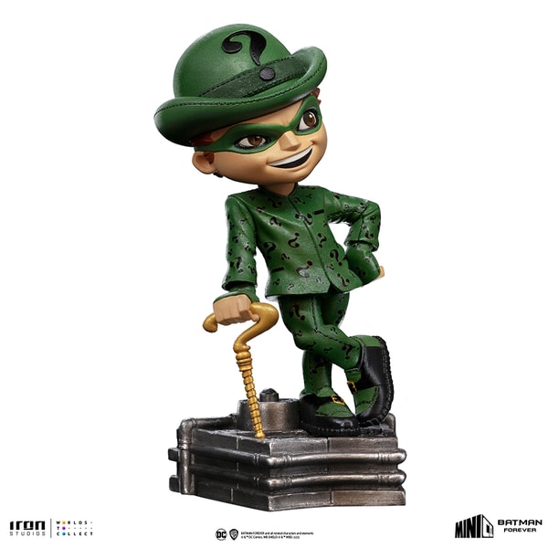 Iron Studios - MiniCo - DC Comics - Batman Forever - Riddler Statue 15cm - flash vidéo