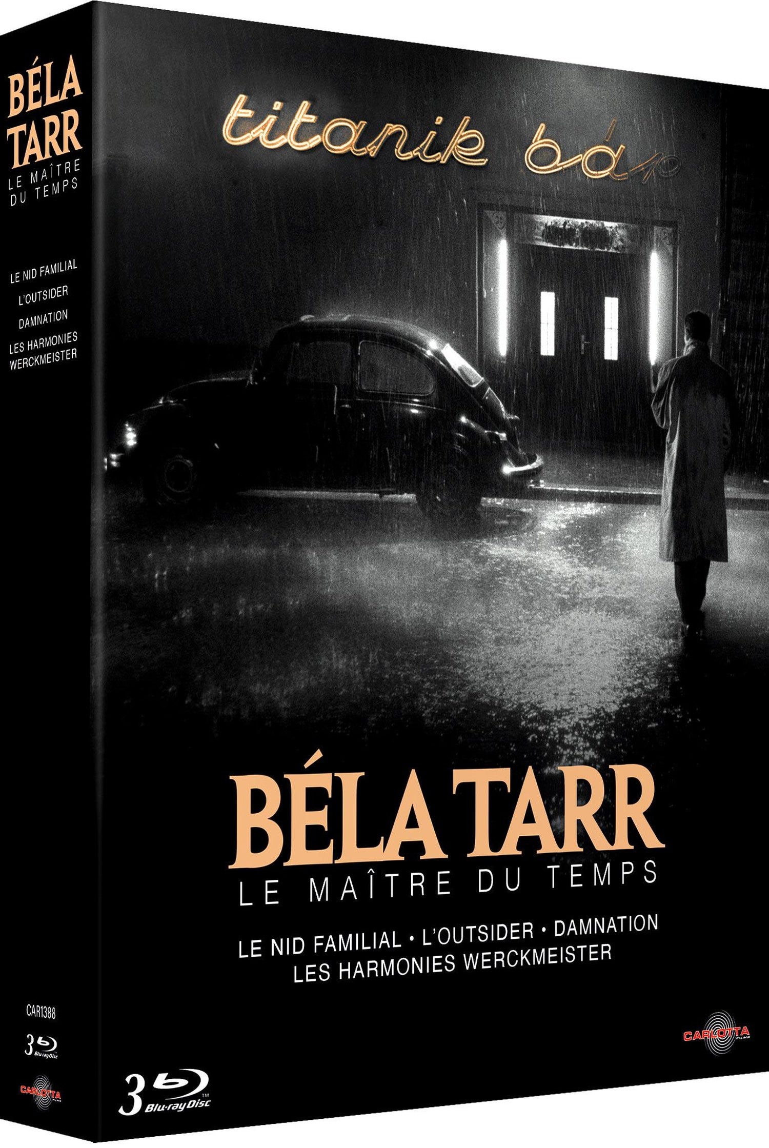 Béla Tarr, le maître du temps - Coffret : Le Nid familial + L'Outsider + Damnation + Les Harmonies Werckmeister [Blu-ray]