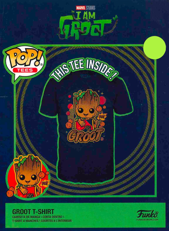 Funko NEWBoxed Tee: Marvel: I Am Groot - Groot - S