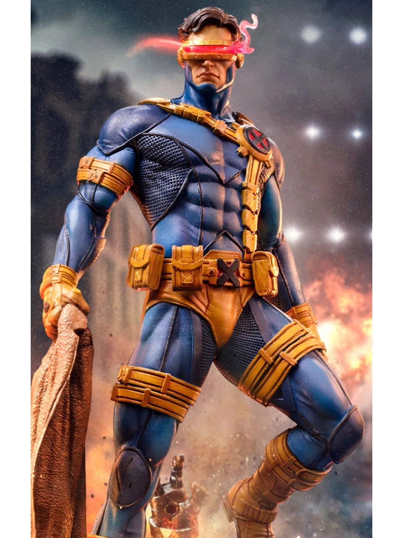 Iron Studios - Deluxe Arts Scale 1/10 - Marvel - X-Men - Cyclops Unleashed Statue 23cm - flash vidéo