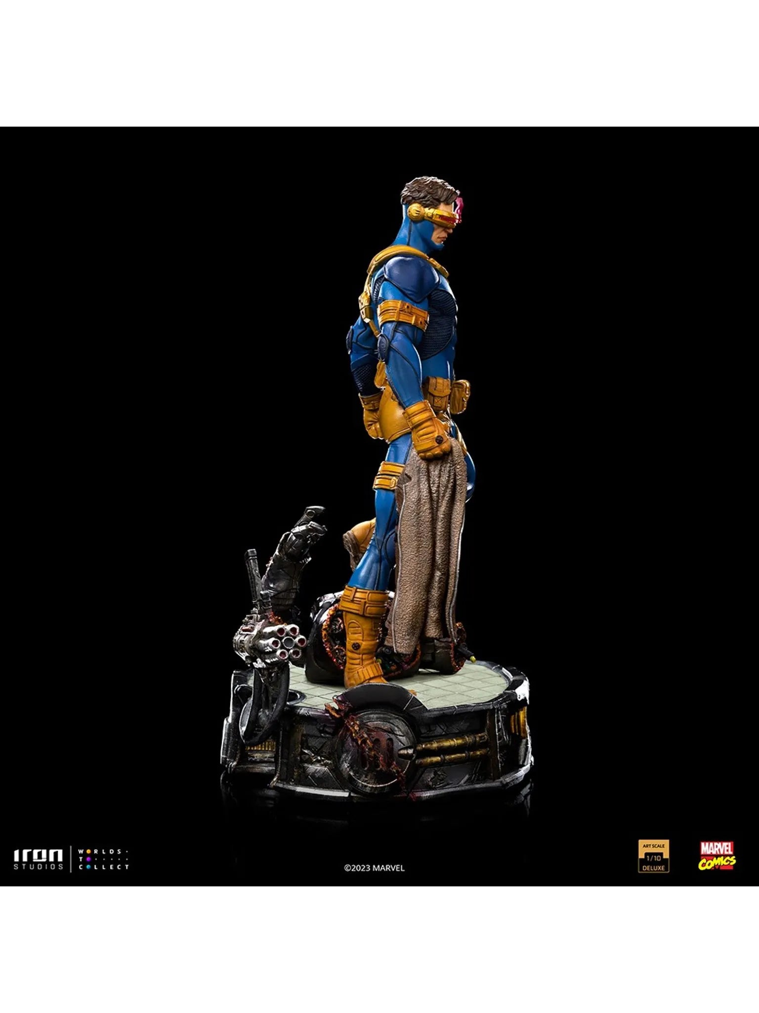 Iron Studios - Deluxe Arts Scale 1/10 - Marvel - X-Men - Cyclops Unleashed Statue 23cm - flash vidéo