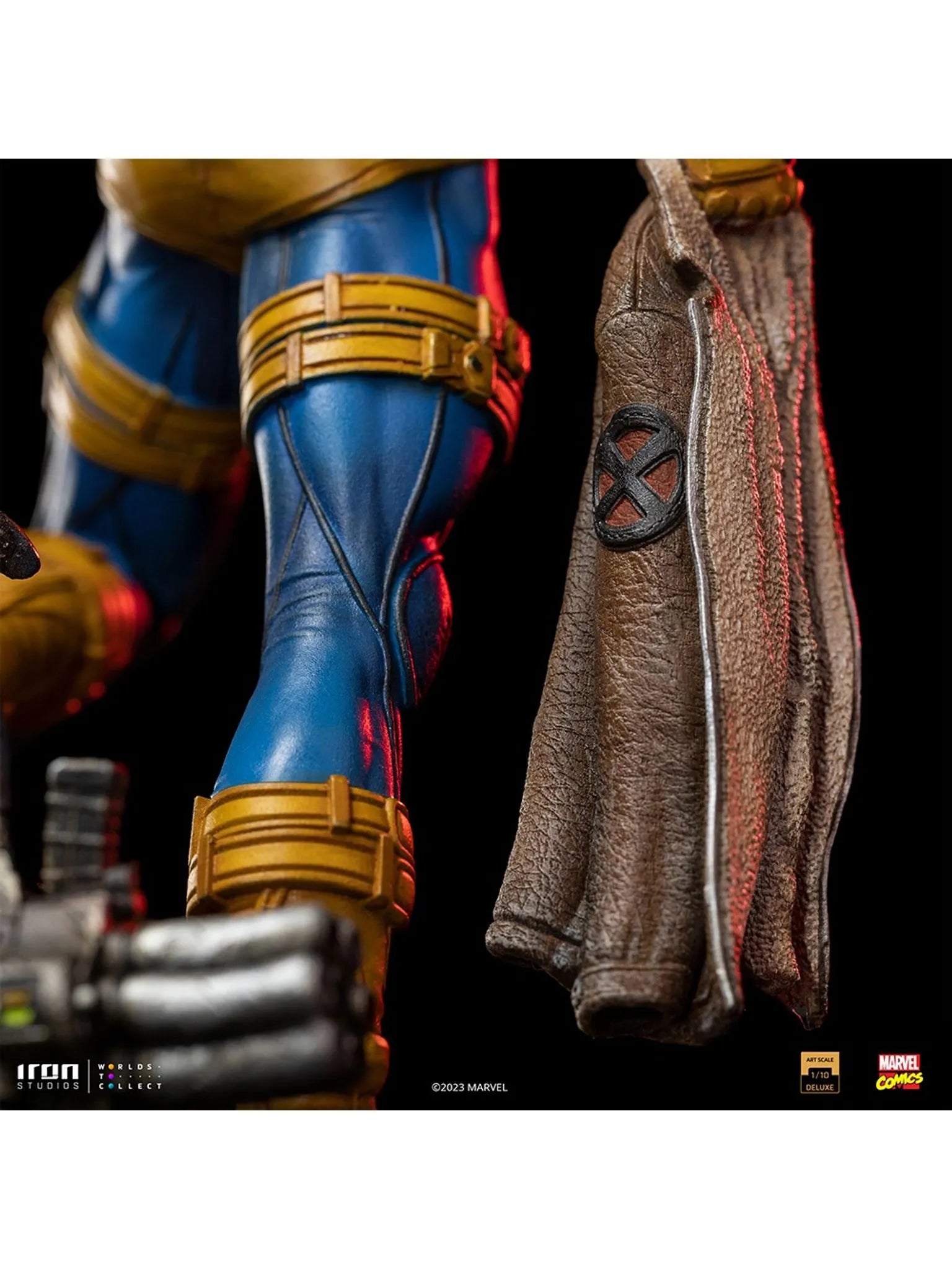 Iron Studios - Deluxe Arts Scale 1/10 - Marvel - X-Men - Cyclops Unleashed Statue 23cm - flash vidéo