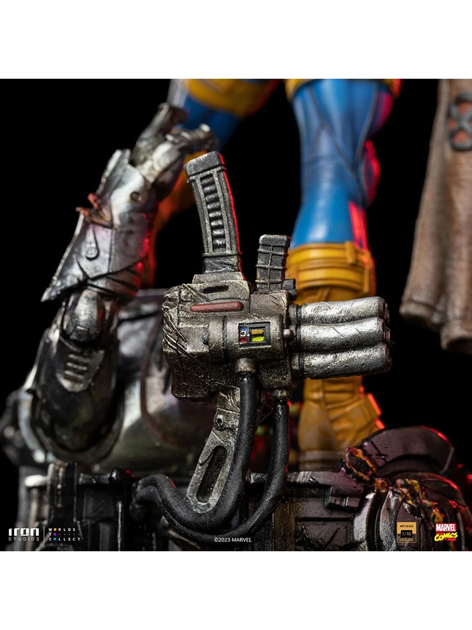 Iron Studios - Deluxe Arts Scale 1/10 - Marvel - X-Men - Cyclops Unleashed Statue 23cm - flash vidéo