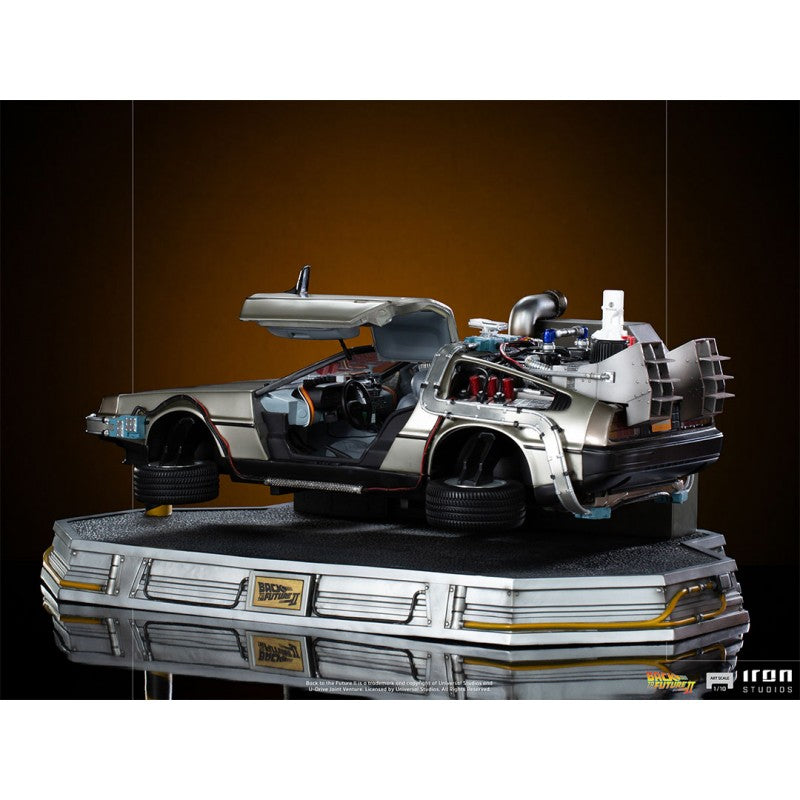 DELOREAN SET REGULAR VERSION - BACK TO THE FUTURE PART II - ART SCALE