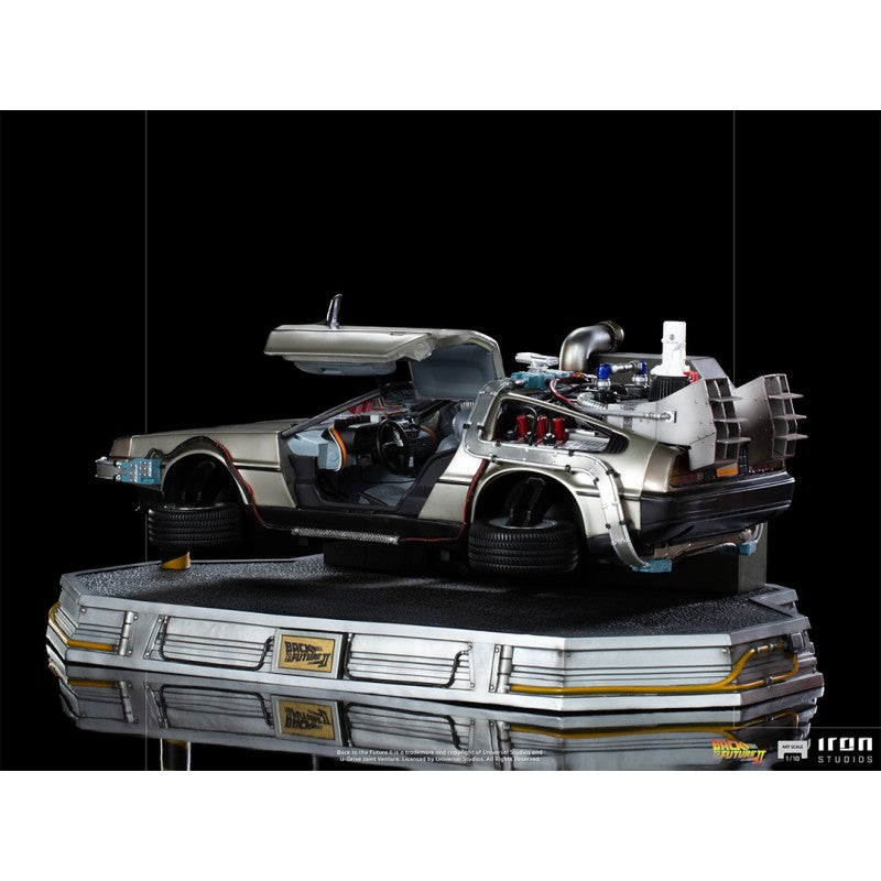 DELOREAN SET REGULAR VERSION - BACK TO THE FUTURE PART II - ART SCALE