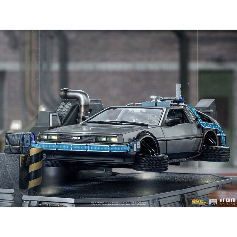 DELOREAN SET REGULAR VERSION - BACK TO THE FUTURE PART II - ART SCALE